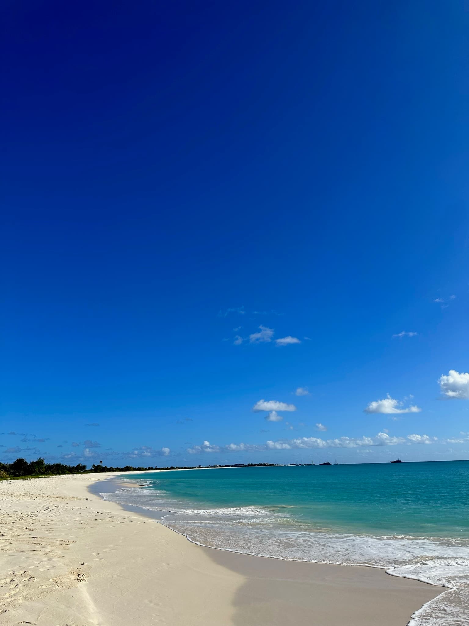 White sands and endless Caribbean blue on Barbuda